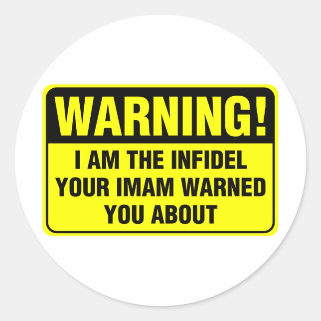 STICKER ROND INFIER (Devant)