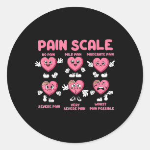Sticker Rond Infirmière