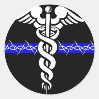 Sticker Rond Infirmière de correction