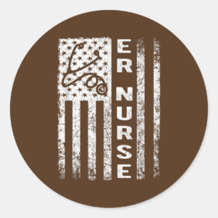 Sticker Rond Infirmière Infirmière Infirmière Infirmière