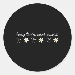 Sticker Rond Infirmière SNF