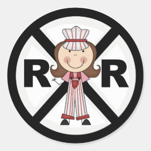 Sticker Rond Ingénieur de chemin de fer - T-shirts et cadeaux