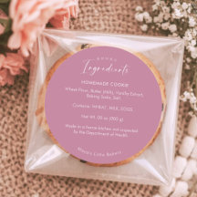 Ingrédients de boulangerie Rose Poussiéreuse