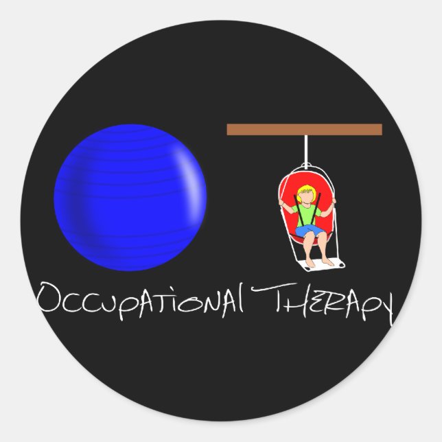 Sticker Rond Initiales OT (Devant)