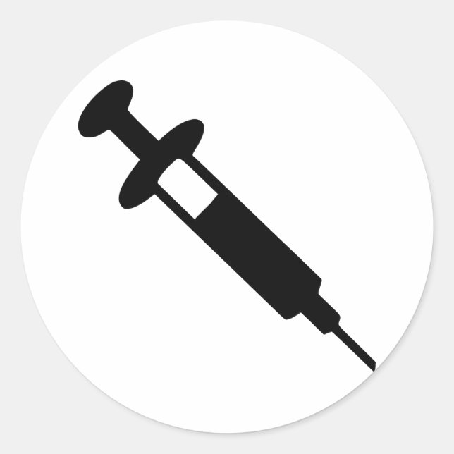Sticker Rond Injection (Devant)