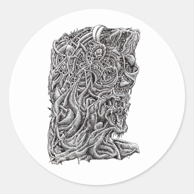 Sticker Rond Innerbeastman (Devant)