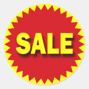 STICKER ROND INSIGNE AU DÉTAIL - VENTE