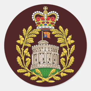 Sticker Rond Insigne de la Chambre de Windsor