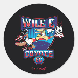 Sticker Rond Insigne du club de football WILE E. COYOTE™