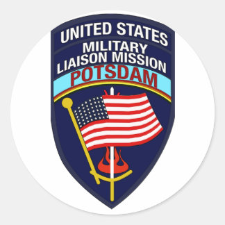 Sticker Rond Insigne USMLM