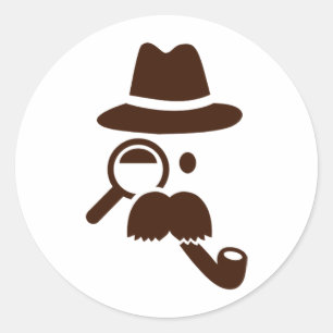 Sticker Rond Inspecteur