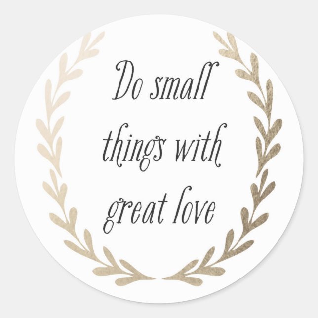 Sticker Rond Inspirationnel (Devant)