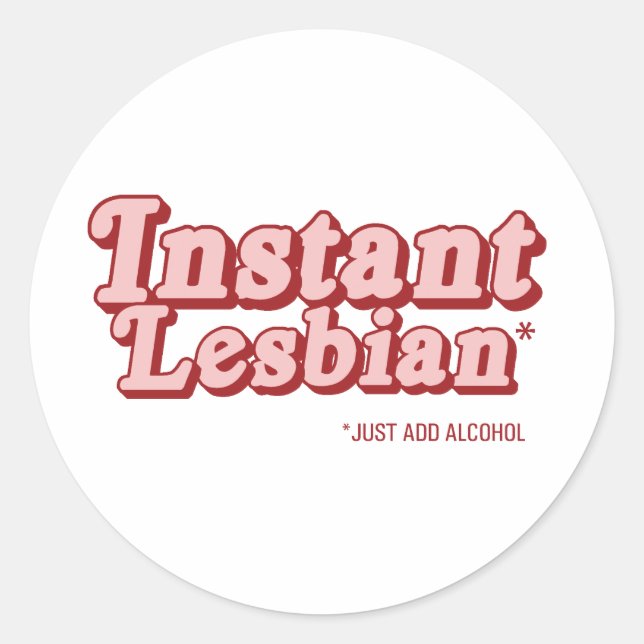 Sticker Rond Instant Lesbienne .png (Devant)