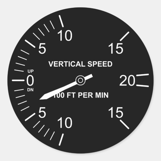Sticker Rond Instruments financiers (Devant)