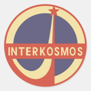 Sticker Rond Interkosmos