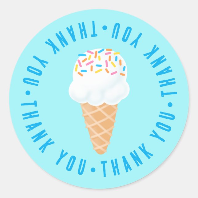 Sticker Rond Invitation de deuxième anniversaire glacée Two Coo (Devant)