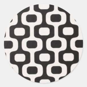 Sticker Rond Ipanema Leblon trottoir Rio Brasil