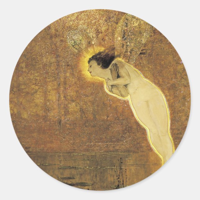 Sticker Rond Iris, Spirit of the Rainbow (Devant)