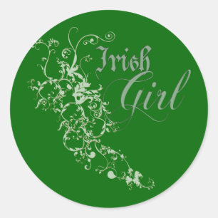 Sticker Rond Irlandaise