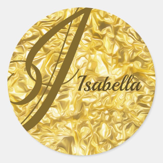 Sticker Rond Isabella (Devant)