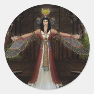 Sticker Rond Isis