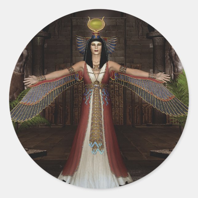 Sticker Rond Isis (Devant)