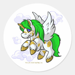 Sticker Rond Island Uni à proximité de Mystery Island