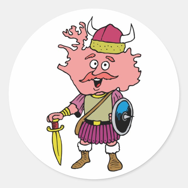 Sticker Rond Islande Vintage voyage souvenir (Devant)