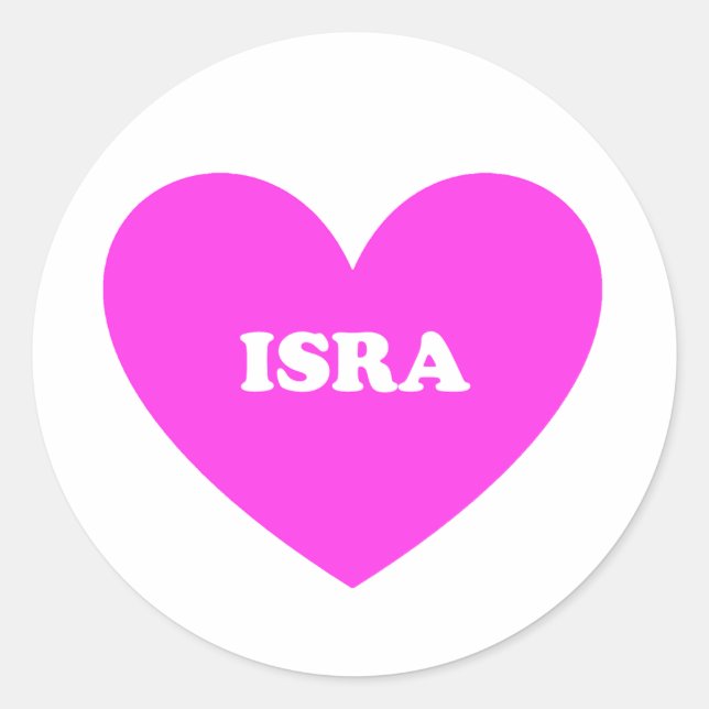 Sticker Rond Isra (Devant)