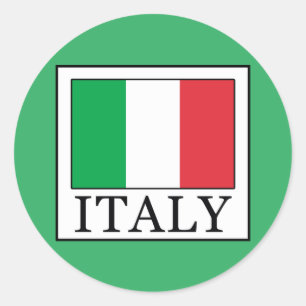 Sticker Rond Italie