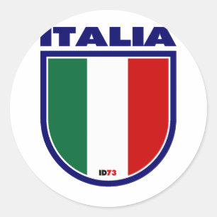 Sticker Rond Italie