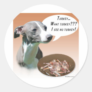 Sticker Rond Italie Greyhound Turquie