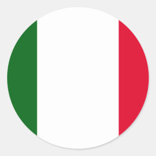 Sticker Rond Italie, Italie