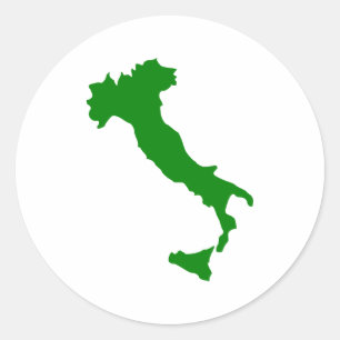 Sticker Rond Italy