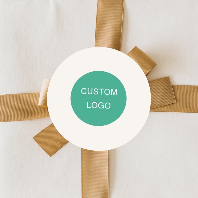 Sticker Rond Ivory business company logo (Créateur téléchargé)