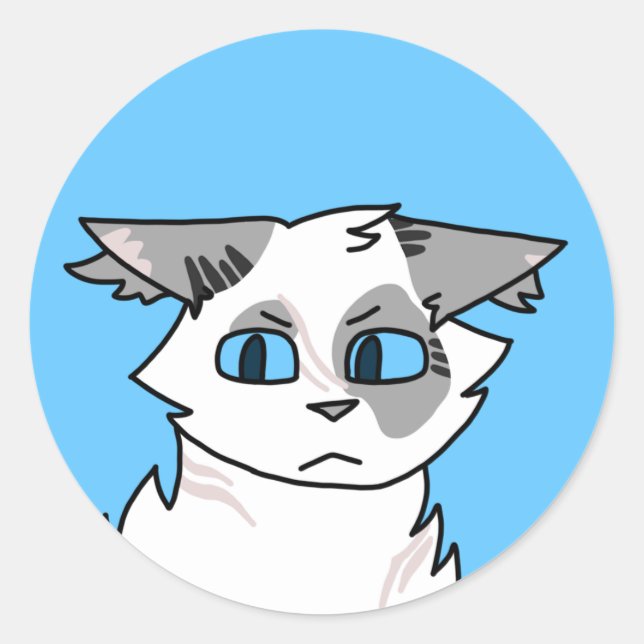 Sticker rond Ivypool (Devant)