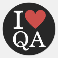 J' ❤️ Aime le Personnel d'Assurance Qualité QA SUR