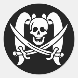 Sticker Rond Jackie Rackham