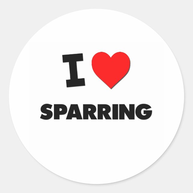 Sticker Rond J'adore Éblouir (Devant)
