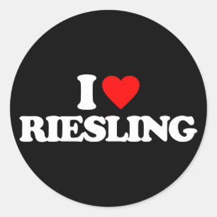 STICKER ROND J'ADORE RIESLING