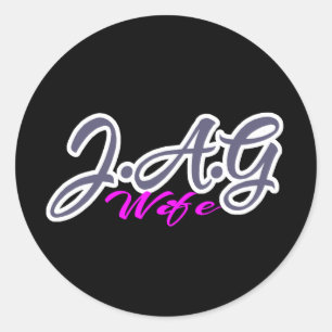 Sticker Rond Jag