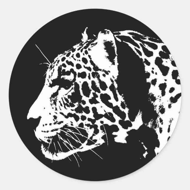 Sticker Rond Jaguar (Devant)