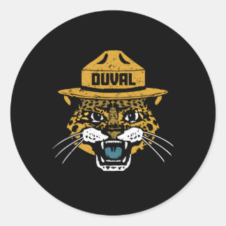 Sticker Rond Jaguar avec Duval