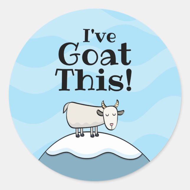 Sticker Rond J'ai chéri ça (Devant)