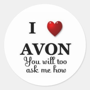 Sticker Rond j'ai coeur avon me demande comment