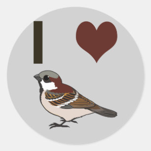 Sticker Rond J'ai des étincelles cardiaques