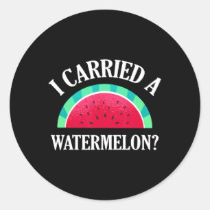 Sticker Rond J'Ai Porté Une Pétanque Dansante Amusante 1