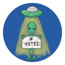 J'ai voté - Alien !