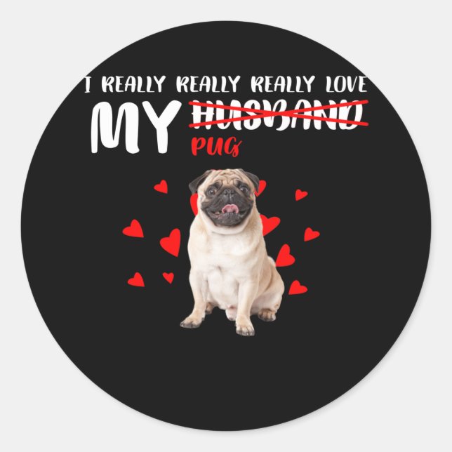 Sticker Rond J'ai vraiment envie d'un amour (Devant)