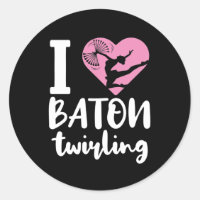 J'Aime Baton Twirling Cute Twirler